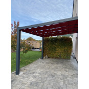 Aluminium Terrassenüberdachung Stegplatten