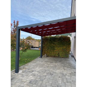 Aluminium Terrassenüberdachung Stegplatten