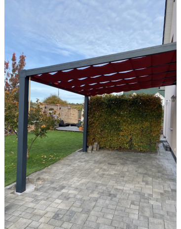 Aluminium Terrassenüberdachung Stegplatten