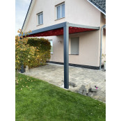 Aluminium Terrassenüberdachung Stegplatten