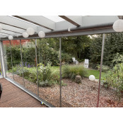Glasschiebewand