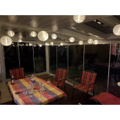 Glasschiebewand