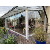 Glasschiebewand