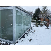 Glasschiebewand